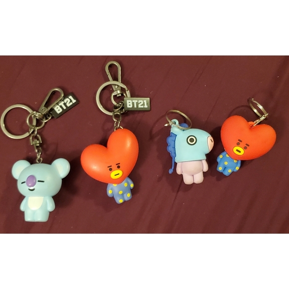 BT21 Keychains - Picture 1 of 5